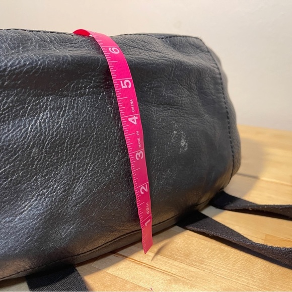 Vintage Y2K Juicy Couture Black Leather Convertible Backpack Shoulder Bag main image 7